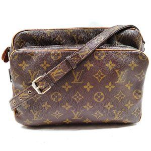 Louis Vuitton Shoulder Bag Brown Monogram